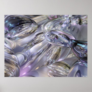 Reflektionsdesign nr 6 poster