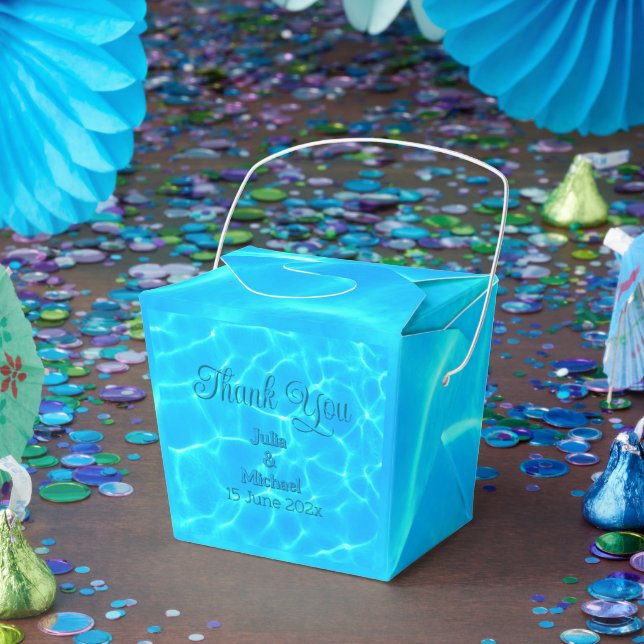 Reflektionsminimalism för Azure Turcos Bleu Vatten Presentaskar (Part)