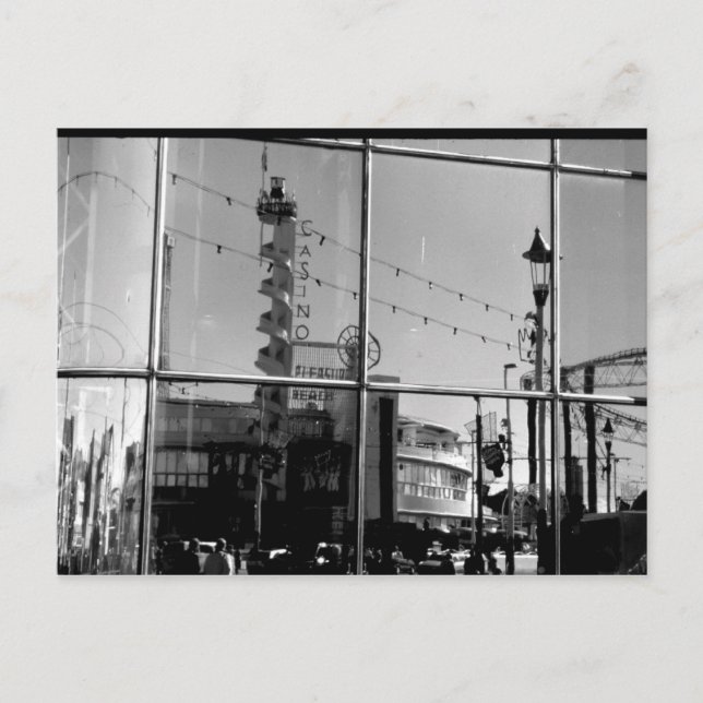 Reflektionsområdet B/W Vykort (Framsida)