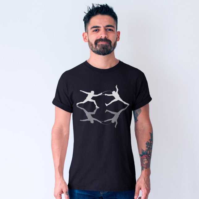Reflektiska fencers Fencing Sport Älskare T Shirt (Skapare uppladdad)