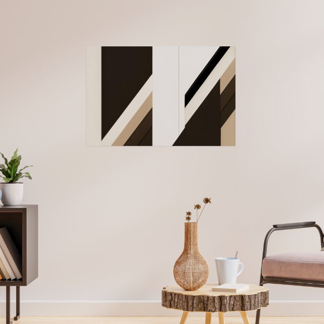 Reflektiv harmoni poster (Vardagsrum 3)