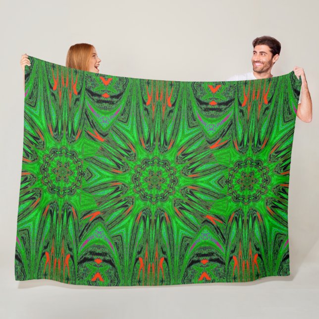 Reflekturead Lotus 8 Fleece Blanket (På plats)