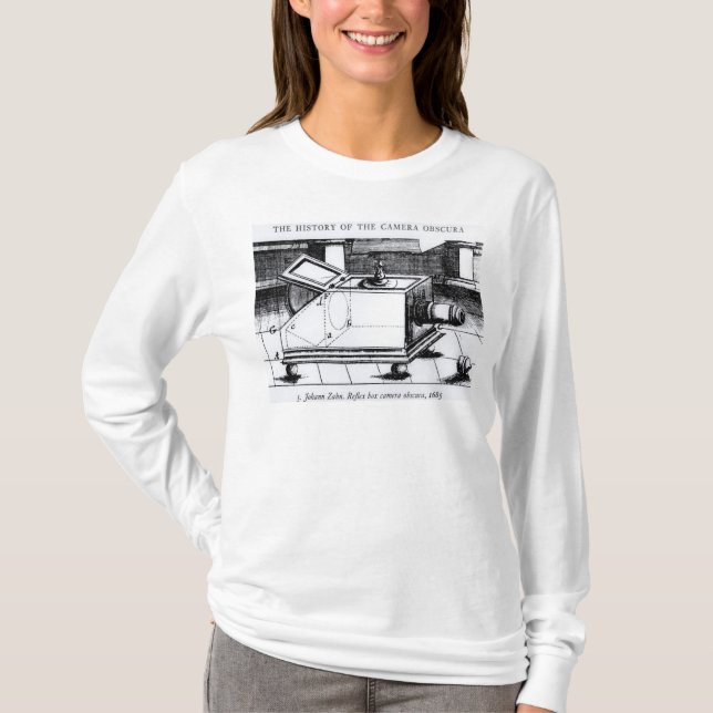 Reflexen boxas kameraobscura t-shirt (Framsida)
