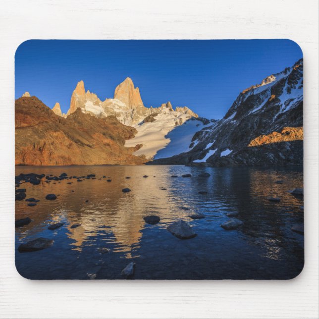 Reflexion av Fitz Roy på soluppgången Musmatta (Framsidan)