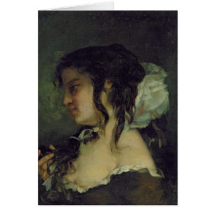 Reflexion c.1864-66 hälsningskort
