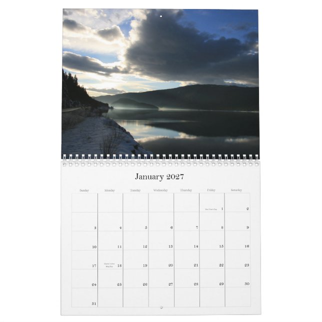 Reflexioner 2012 kalender (Jan 2027)