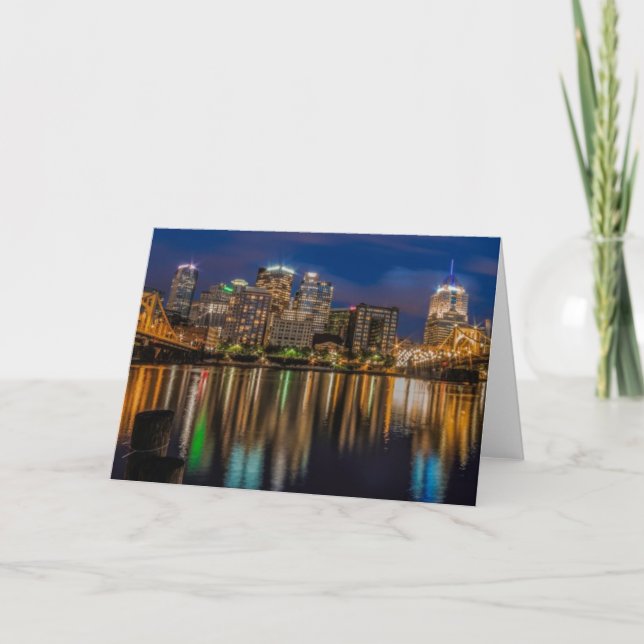 Reflexioner av Pittsburgh Kort (Framsida)