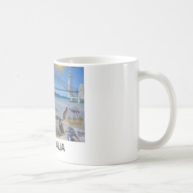 REFLEXIONER AV UNS    AUSTRALIEN KAFFEMUGG (Höger)