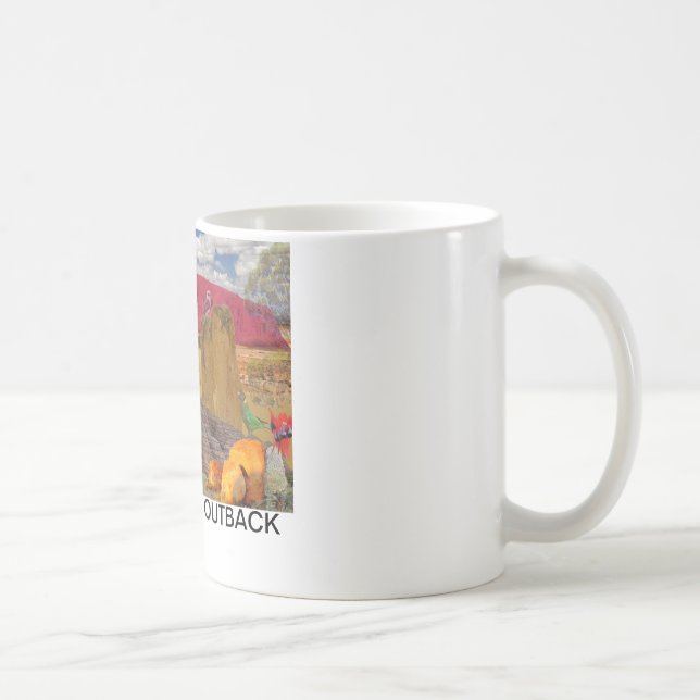REFLEXIONER AV uns-    australier Outback Kaffemugg (Höger)