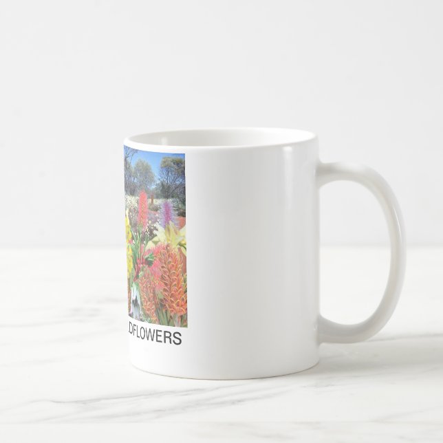 REFLEXIONER AV uns-australiervildblommar Kaffemugg (Höger)
