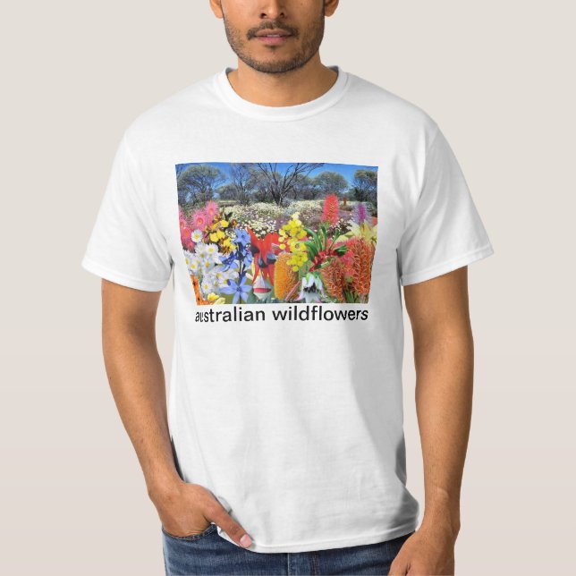 REFLEXIONER AV uns-australiervildblommar Tee (Framsida)