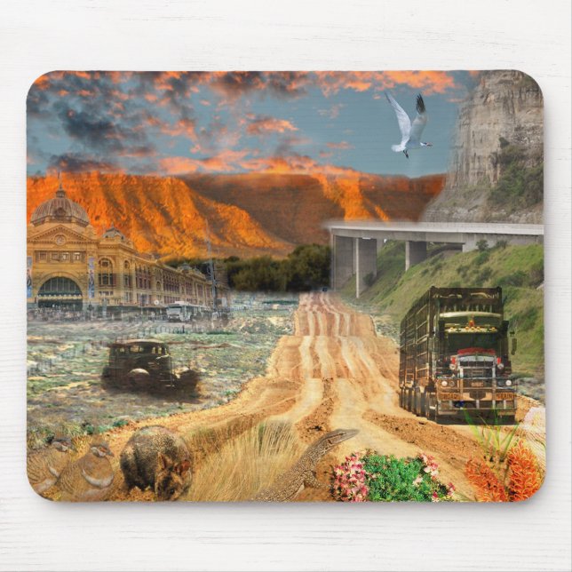 REFLEXIONER AV uns Oodnadatta spårar Musmatta (Framsidan)