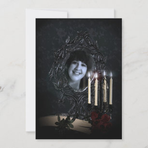 Reflexioner Gothic Fantasy Bröllop Inbjudningar