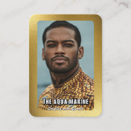 Reflexioner Guld Cosplay Coscard Visitkort