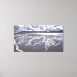 Reflexioner över Irish Beach Canvastryck