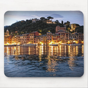 Reflexioner på Portofino, Italia Mousepad Musmatta