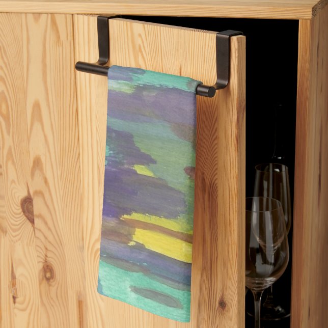 Reflexionsbilder, Abstrakt Art  Kökshandduk (Thirds Fold)