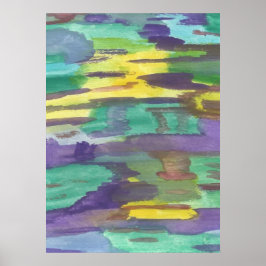 Reflexionsbilder, Abstrakt Art Poster