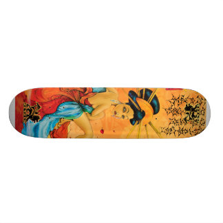 ReflexionsGeishaSkateboard Skateboard Bräda 19,5 Cm