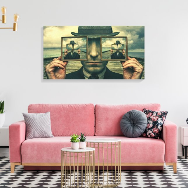 Reflexivitet Canvastryck (Insitu (Vardagsrum))