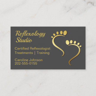 Reflexologi Foot Care Visitkort