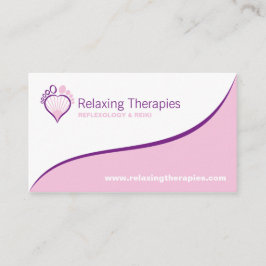 Reflexologistvisitkort Visitkort