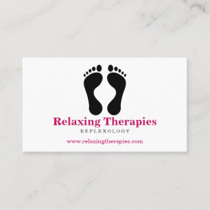 Reflexology Visitkort