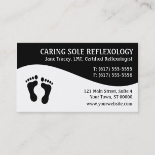 ReflexologyReflexologistvisitkortar Visitkort
