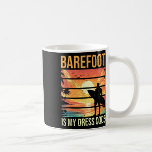 Refoot Är Min Klänkod Beach Ferie Sommar Surf Kaffemugg