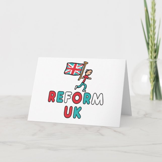 Reform UK Kort (Framsida)