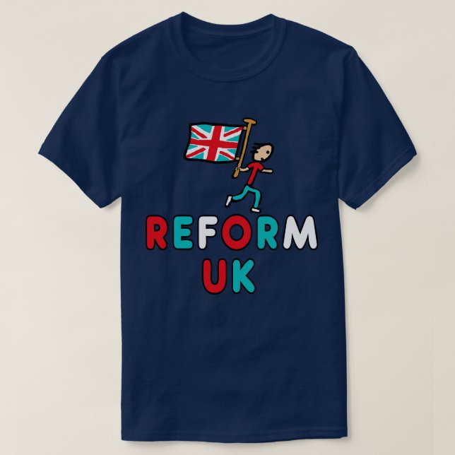 Reform UK T Shirt (Design framsida)