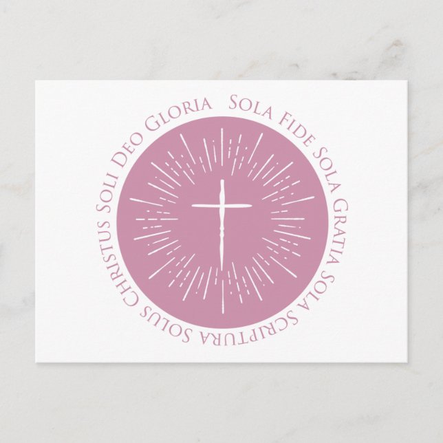 Reformationårsdag 500 år 1517 - 2017 vykort (Framsida)