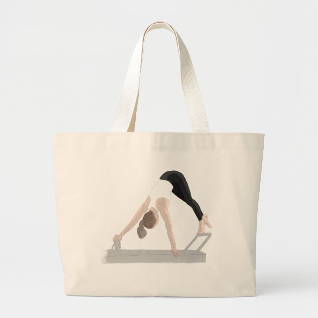Reformer Pilates Bag Jumbo Tygkasse (Framsidan)