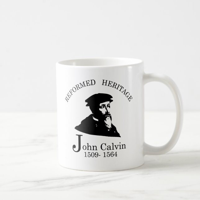 Reformerad kulturarvssamling John Calvin Kaffemugg (Höger)