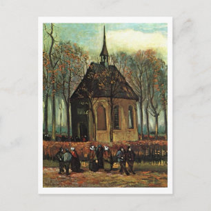 Reformerad kyrka i Nuenen, Van Gogh Fine Art Vykort