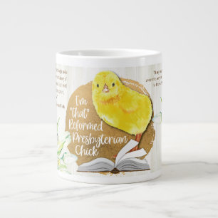 "Reformerad presbyteriansk Chick" 20 oz. Christian Jumbo Mugg