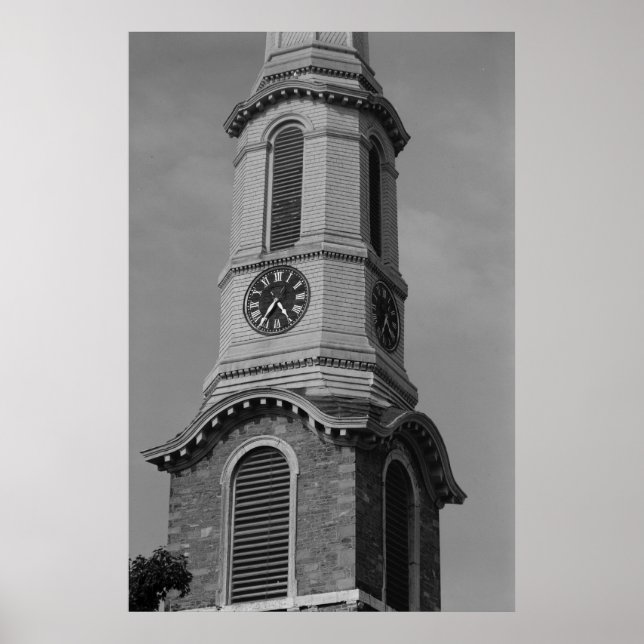 Reformerad protestantisk nederländsk kyrka poster (Framsidan)