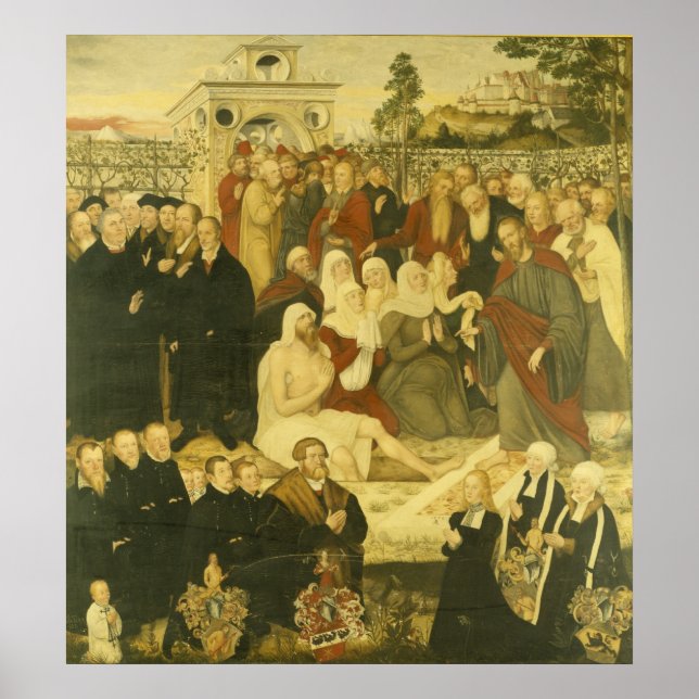 Reformergruppen under ett mirakel poster (Framsidan)