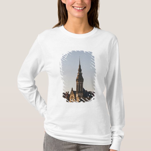 Reformerta kyrkan Leipzig, Tyskland Tee Shirt (Framsida)