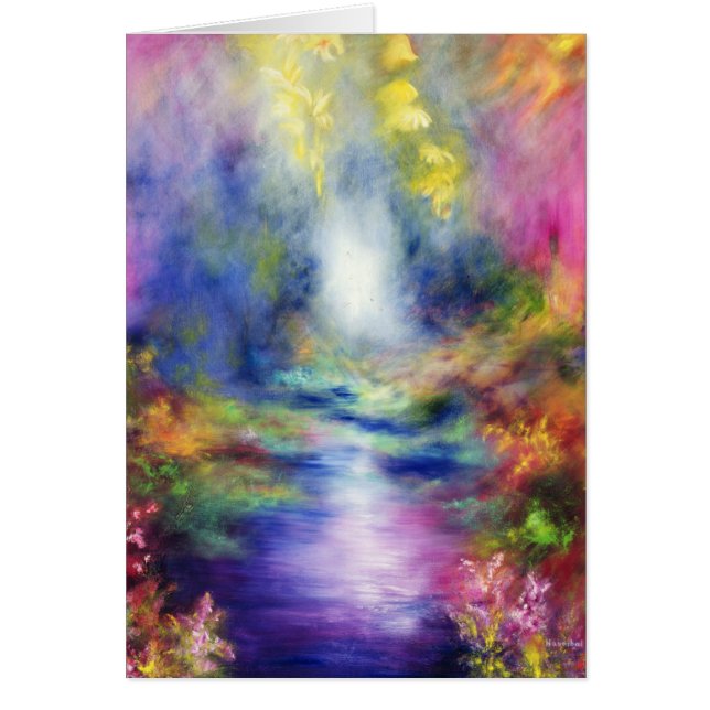 Refraktion 1988 hälsningskort (Framsidan)