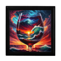 "Refraktion av Rhapsody" Keepsaké Jewelry Gift Box