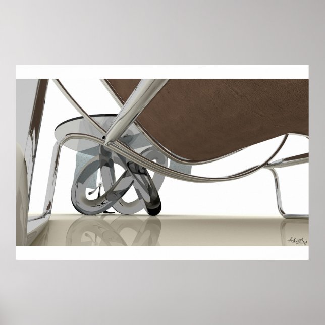 Refraktionera reflektioner poster (Framsidan)