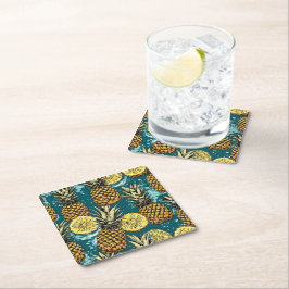 Refresca tu Mesa con Estilo de Piñas Underlägg Papper Kvadrat