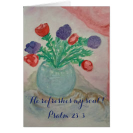 Refreshment Hälsningskort