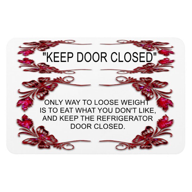 REFRIGERATOR-DÖRR MAGNET (Horisontell)