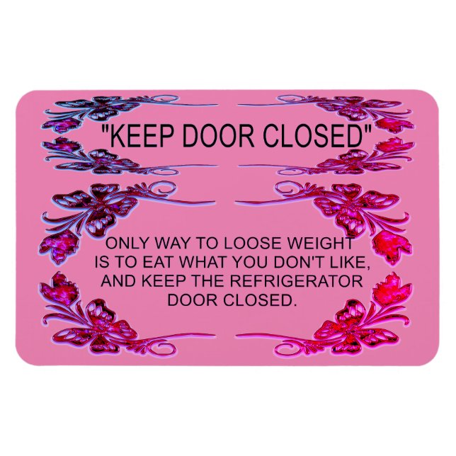 REFRIGERATOR-DÖRR MAGNET (Horisontell)