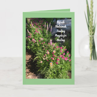 Refuah Sheleimah, skicka läkning Kort