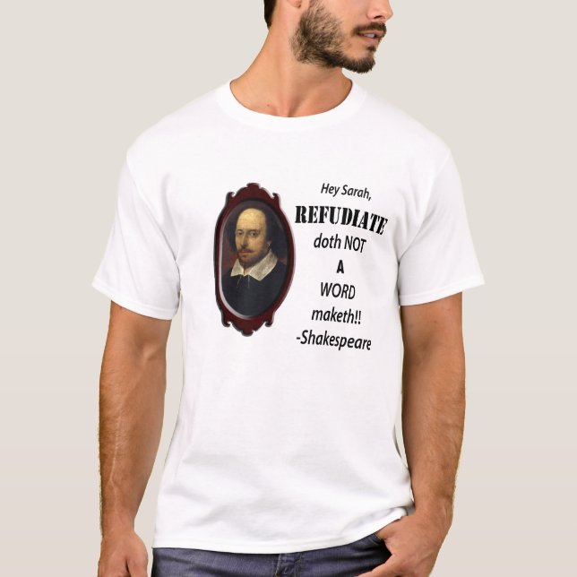 Refudiate Tee (Framsida)