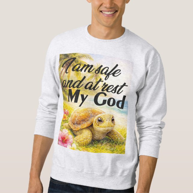 Refuge in Grace Lång Ärmad Tröja (Framsida)