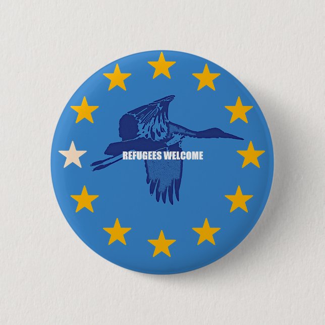 refugees welcome knapp (Framsida)